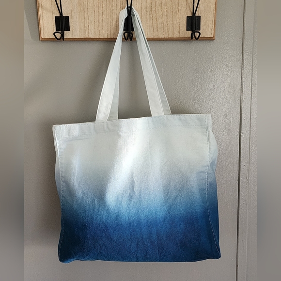 Athleta Ombre Cotton Tote Bag - Picture 2 of 5